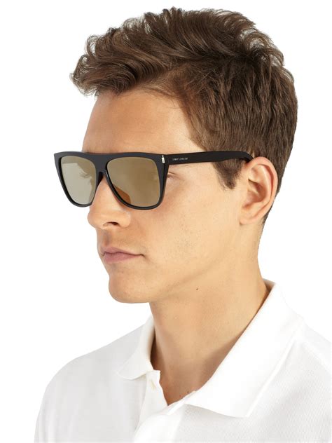 sunglasses men ysl|saint laurent oversized sunglasses.